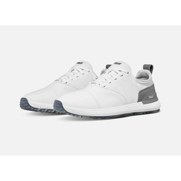 TRUE linkswear Other - TRUE Linkswear TRUE LUX Tour Golf Sneaker Size‎ Men's 10.5 Staple White Gray